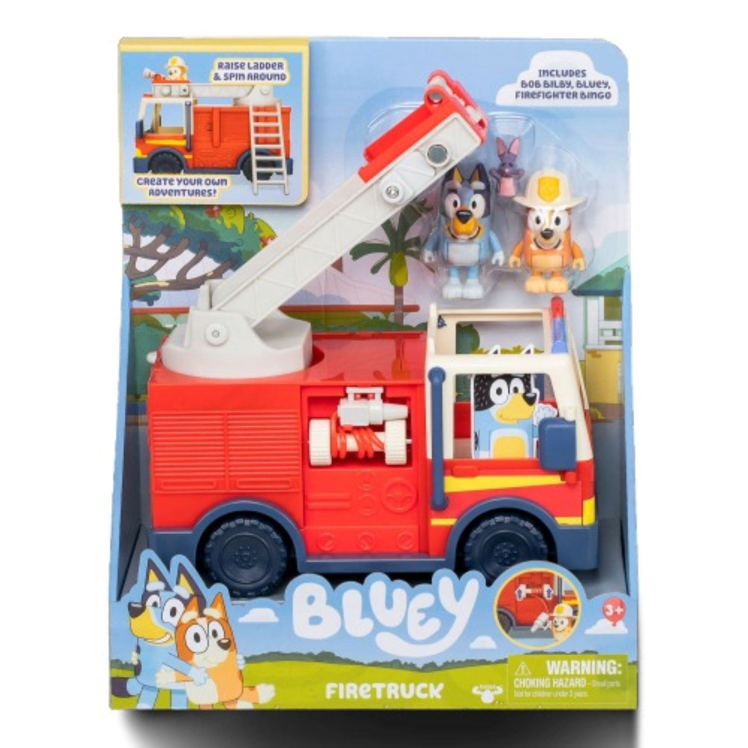 Camión De Bombero Bluey Preescolar