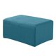 thumbnail image 1 of Stretch Ottoman Puf Cover Reposapiés Taburete Slipcover Protector Verde Oscuro, 1 of 5