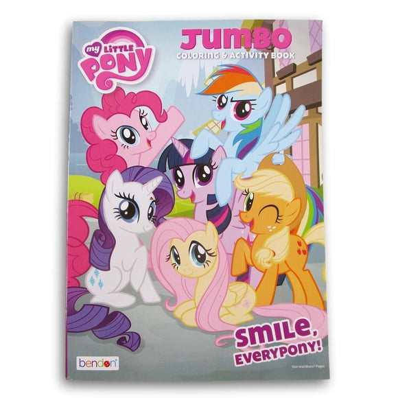 Libro para colorear My Little Pony - 64 páginas - 20 cm × 26 cm