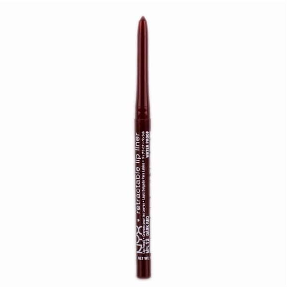 Delineador de labios NYX retráctil MPL 12 rojo oscuro