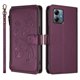 thumbnail image 2 of Funda Cartera Mariposa para [Motorola Moto G Play 2025] con Soporte y Cremallera Violeta, 2 of 6