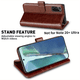 thumbnail image 1 of For Galaxy Note 8 Note 9 Note 10 Note 10 Plus Note 20 Note 20 Ultre Wallet Case, [Included Glass Screen Protector][RFID Blocking] Flip Folio Leather Cell Phone Cover With Credit Card Holder For Samsun, 1 of 3