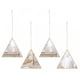 thumbnail image 1 of Set de 4 Espejos Triangulares Colgantes Taller Sin Fronteras, 1 of 3
