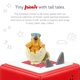 thumbnail image 2 of Figura de juguete con audio Tonies Bumpy Jurassic World Camp Cretaceous, 2 of 6