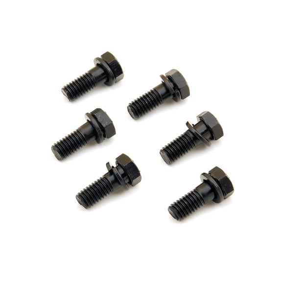 Pernos para placa de presión Mr. Gasket Chev/Chry, negros