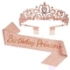 thumbnail image 1 of Kit de tiara de cristal y banda para cumpleaños, coronas para mujer, banda para decoración de cumpleaños, diadema con diamantes de imitación, 1 of 6