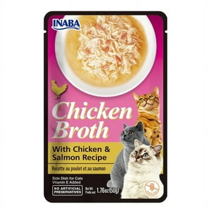 Inaba - Receta De Caldo De Pollo Y Salmón 50 Gr