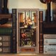 thumbnail image 4 of Kit de manualidades Anavrin Kyoto Gion Book Nook 3D de madera, 4 of 9
