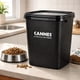 thumbnail image 3 of Contenedor Para Alimento De Mascotas 21 Kg Con Tapa - Negro, 3 of 4
