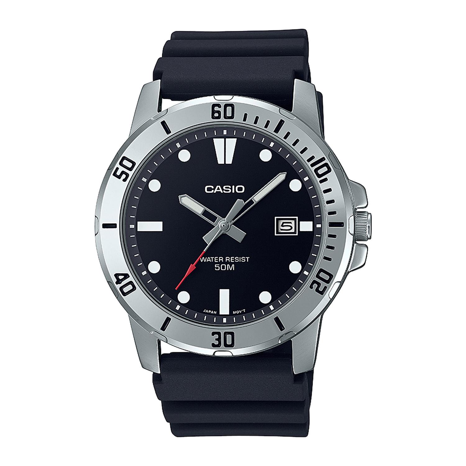 Reloj Casio Mtp-Vd01-1Evudf Acero Hombre Plateado Plateado