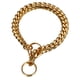 thumbnail image 1 of Collar de cadena de perro Collar de perro Collar para mascotas Collar de entrenamiento al aire libre 40cm, 1 of 5