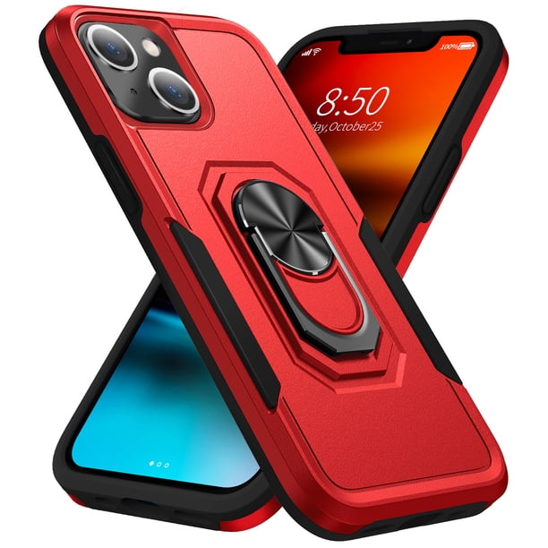 Protect Your iPhone 13 with This Heavy-Duty Shockproof Case - Includes Ring!