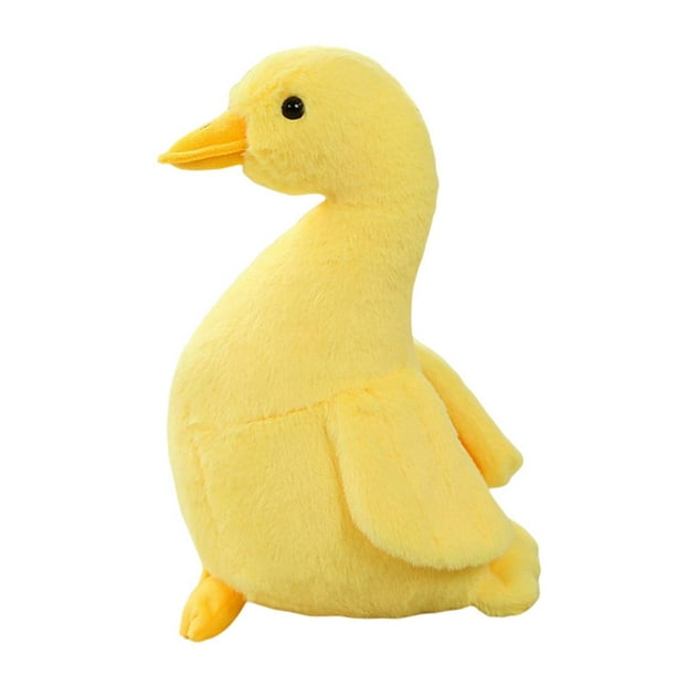 Bonito peluche con relleno de , cama, sofá, dormitorio, niños, suave, Animal vívido, muñeco , almohada, juguetes decorativos para dormi , 30cm Amarillo