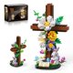 thumbnail image 1 of Set de construcción Cruz cristiana con flores y lirios de Jesús HiDectee, 1 of 6