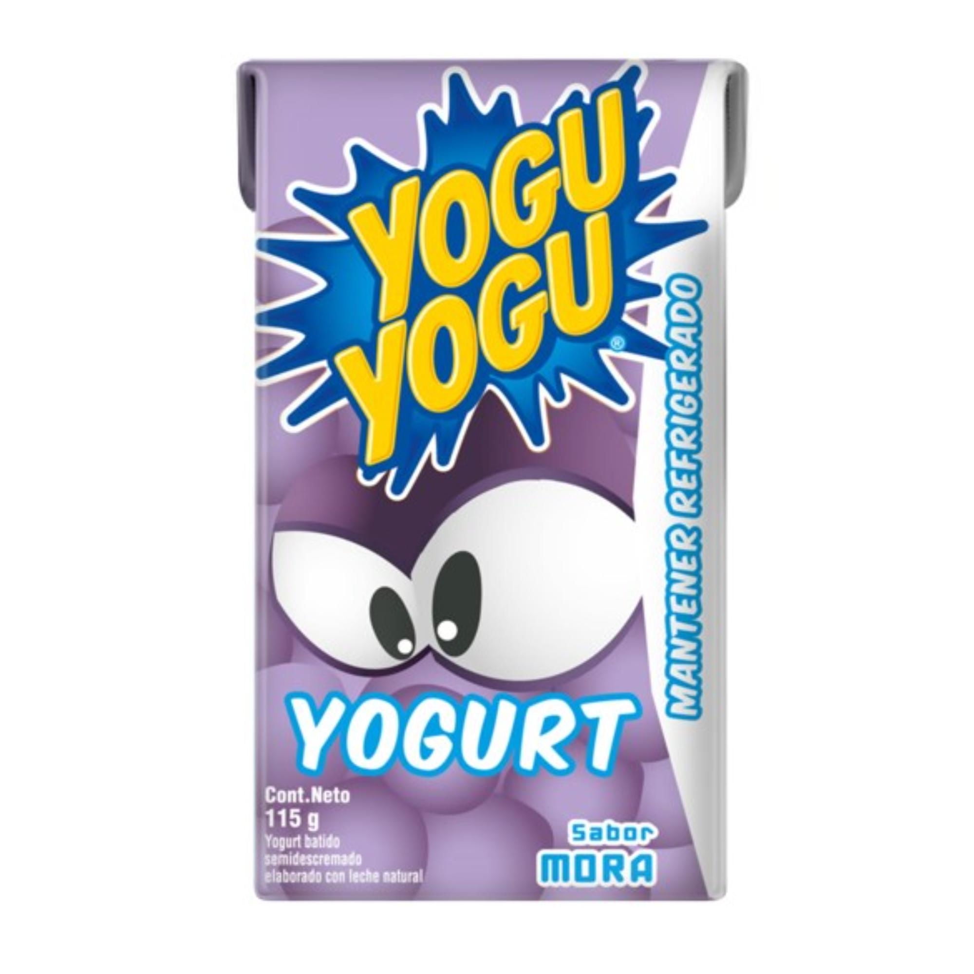 Yoghurt Batido Sabor Mora 115 g Yogu Yogu
