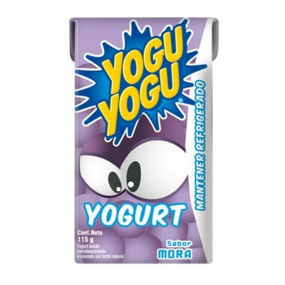 Yoghurt Batido Sabor Mora 115 G Yogu Yogu