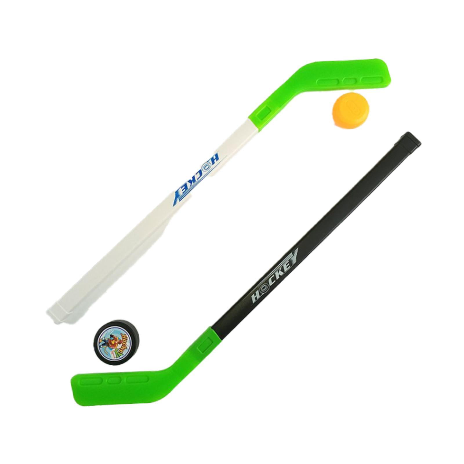 Magideal - Juego De Palo Y Pelota De Hockey, Con 2 Palos Y 2 Pelotas, Ligero Para Principiantes, Juguete Deportivo, Juego De Palos De Hockey Para Entrenamiento