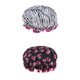 thumbnail image 3 of 2pcs Gorro De Ducha Impermeable De Doble Capa Ba?o Protección Del Cabello Accesorios De Ba?o Para Adultos, 3 of 6