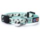 thumbnail image 1 of Collar para gatos Pawtitas que brillan en la oscuridad con hebilla de seguridad separable, 1 of 8