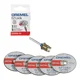 thumbnail image 1 of Kit de discos de corte y mandril Ez406-02 Dremel, 1 of 4