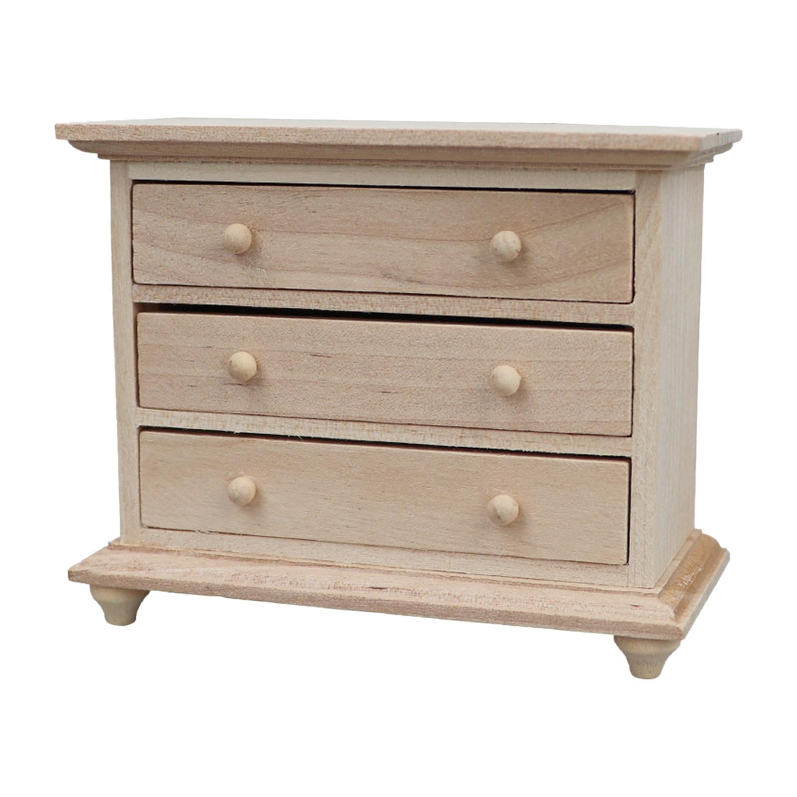 Bothyi - Mesas De Noche Para Casa De Muñecas A Escala 1/12, Mini Casa Con Escena De Sala De Estar