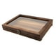 thumbnail image 3 of Vitrina De Madera Para Muestras, Caja De Sombras, Decoración De Mesa, Caja De Almacenamiento De Joyas, 31 Cm X 22 Cm X 4 Cm, 3 of 5
