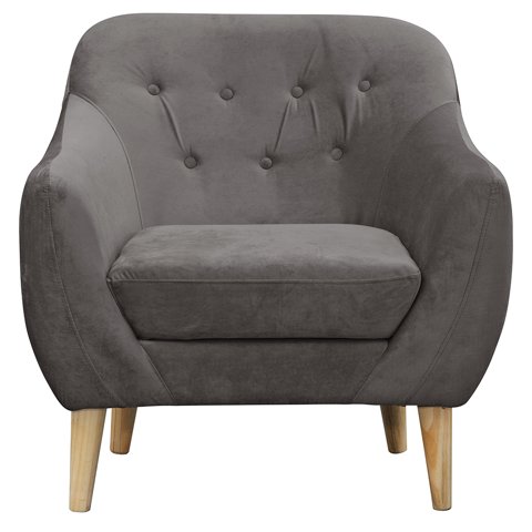 Masel - Poltrona Norway Gris 85X87X90