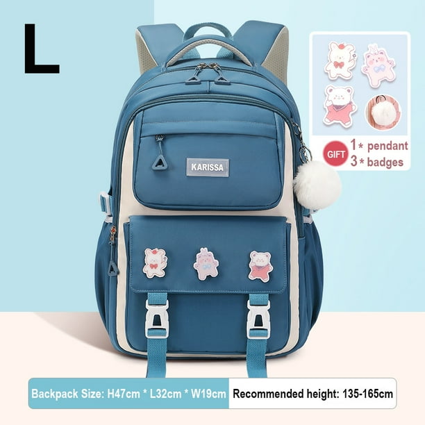 School Backpacks For Teenagers Kawaii Girls Backpack for School Elementary Student Bag Child Girl Bookbag with Tuition Tote Bag