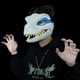 thumbnail image 5 of Mascara Infantil De Dinosaurio Velociraptor Blue Disfraces- Máscara de dinosaurio de Halloween, 5 of 6