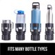 thumbnail image 4 of Portavasos para coche, expansor Gorilla Grip, negro, ajustable, 4 of 9