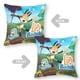 thumbnail image 2 of Lupi y Baduki Fundas de almohada de terciopelo con tema, regalos de funda de almohada, decoración para el hogar, cojín de lanzar, regalo de cumpleaños para fans y parejas.61*61cm., 2 of 6