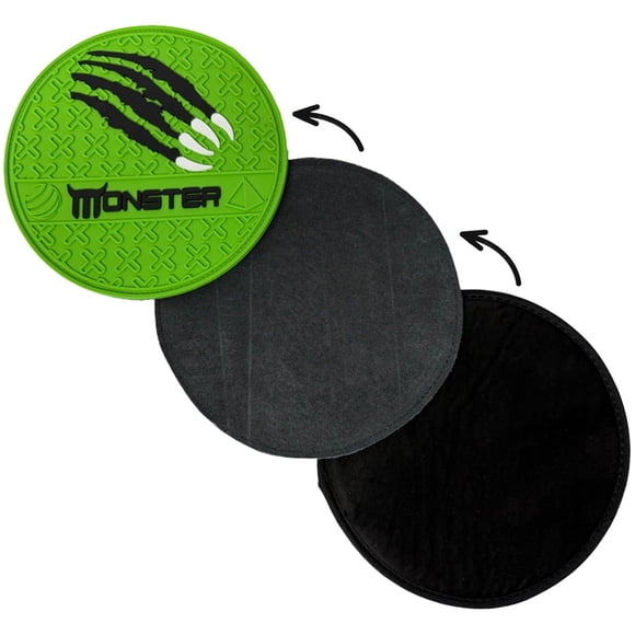 Almohadilla de gamuza BOWLINGBALL para agarre de bolos con almohadillas intercambiables
