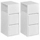 thumbnail image 1 of Set de 2 Veladores Blancos Langnes, 1 of 8
