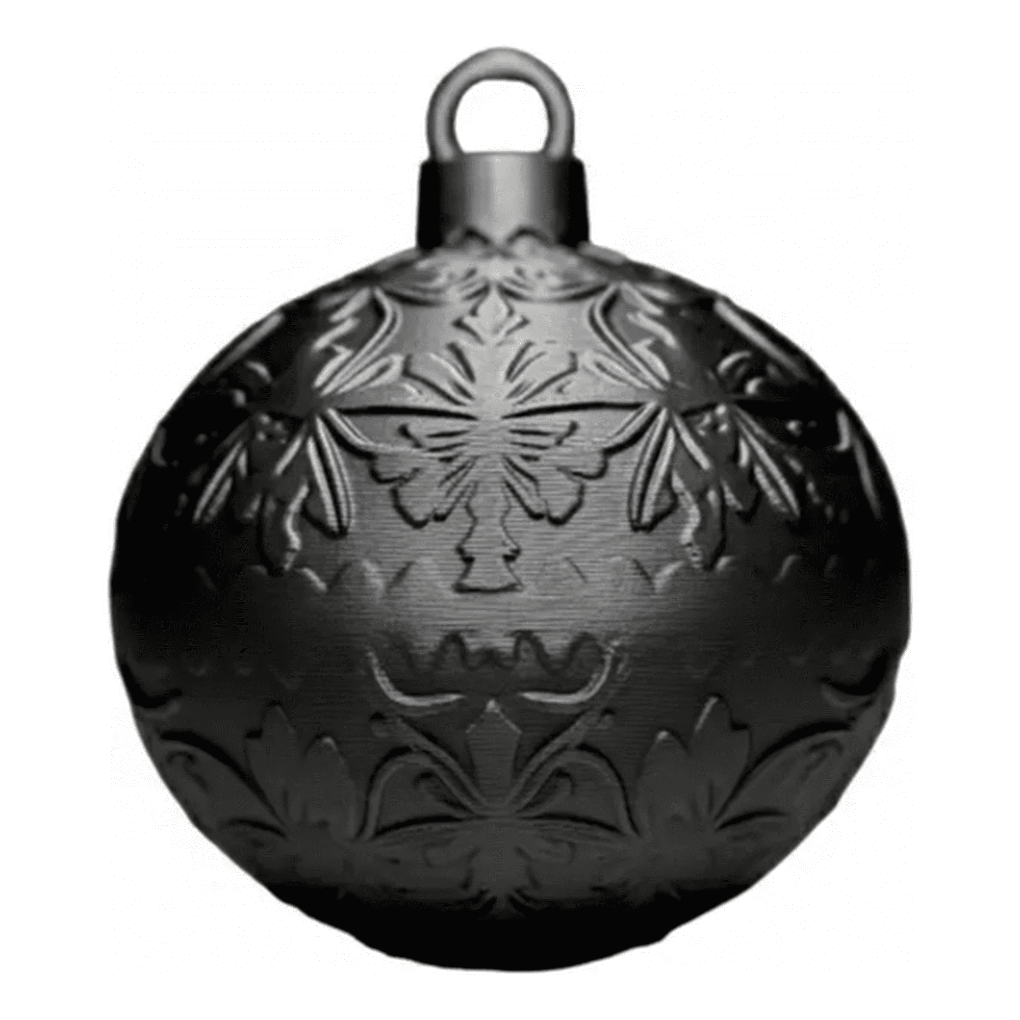Genérico - Esfera Decorativa Mariposa Navidad