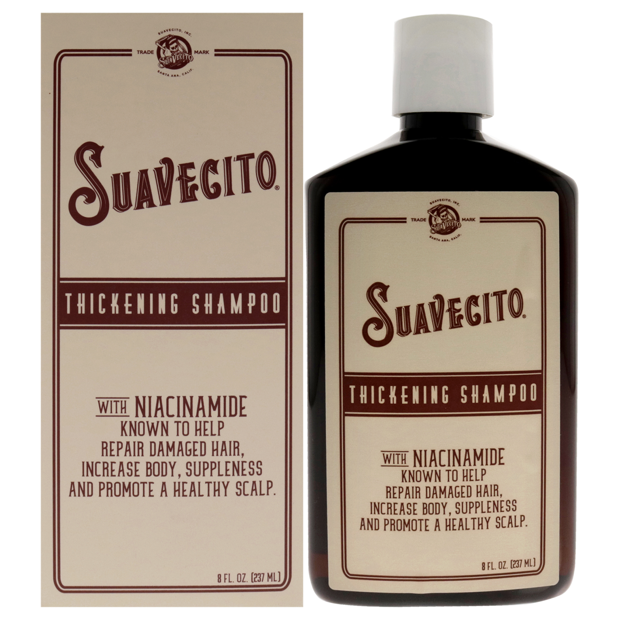 Shampoo Suavecito Engrosante 236Ml Hombre
