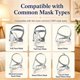 thumbnail image 5 of Almohada CPAP IKSTAR Ajustable de Espuma de Memoria con Soporte Cervical, 5 of 9