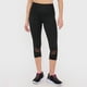 thumbnail image 2 of Calza Deportiva Mujer Crop Malla Negro Corona, 2 of 5