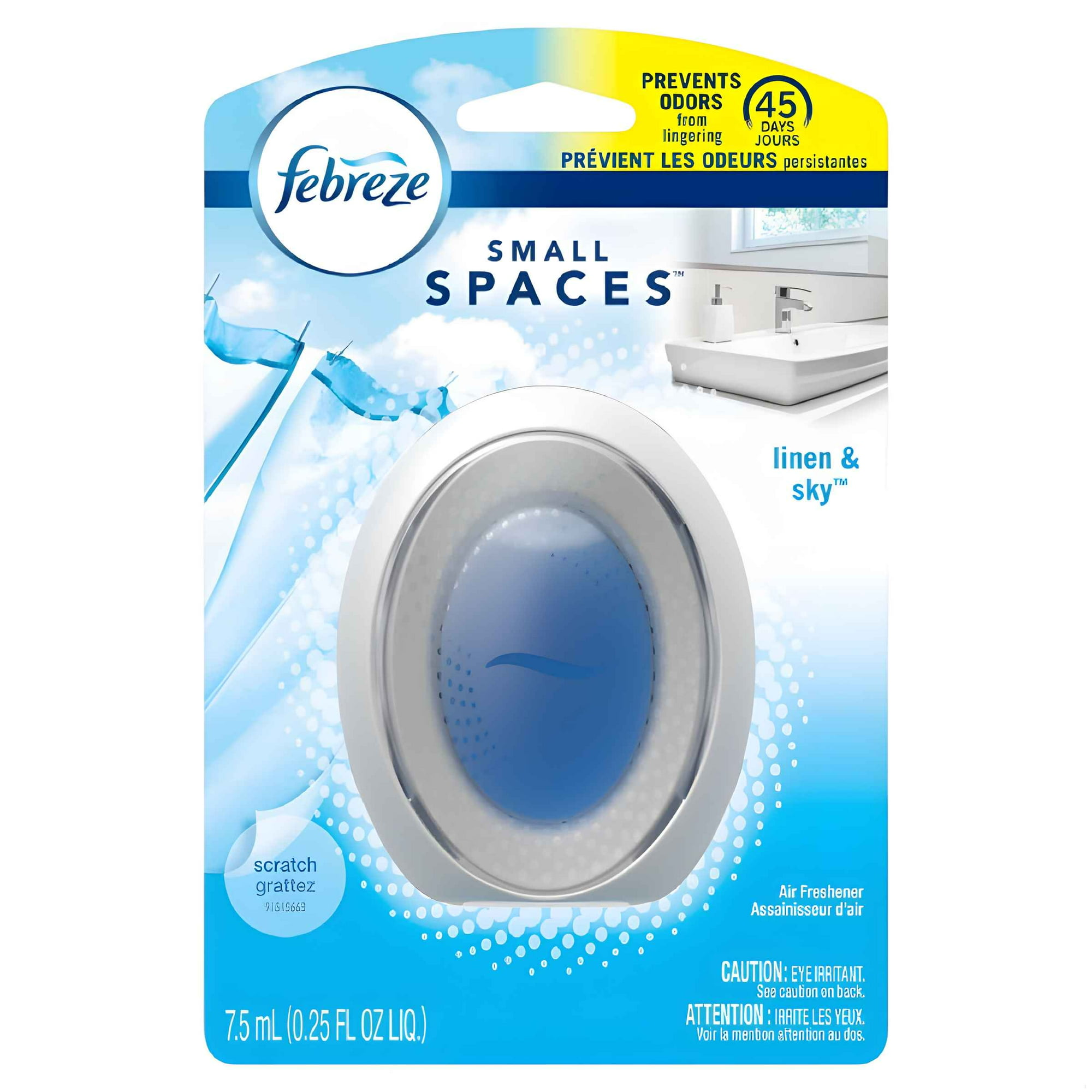 Aromatizante Espacios Pequeños Aroma Linen And Sky 7.5ml (45 Dias) - Febreze