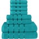 thumbnail image 4 of Juego de toallas Utopia Towels, 8 piezas, 600 g/m², algodón hilado en anillos, 4 of 7