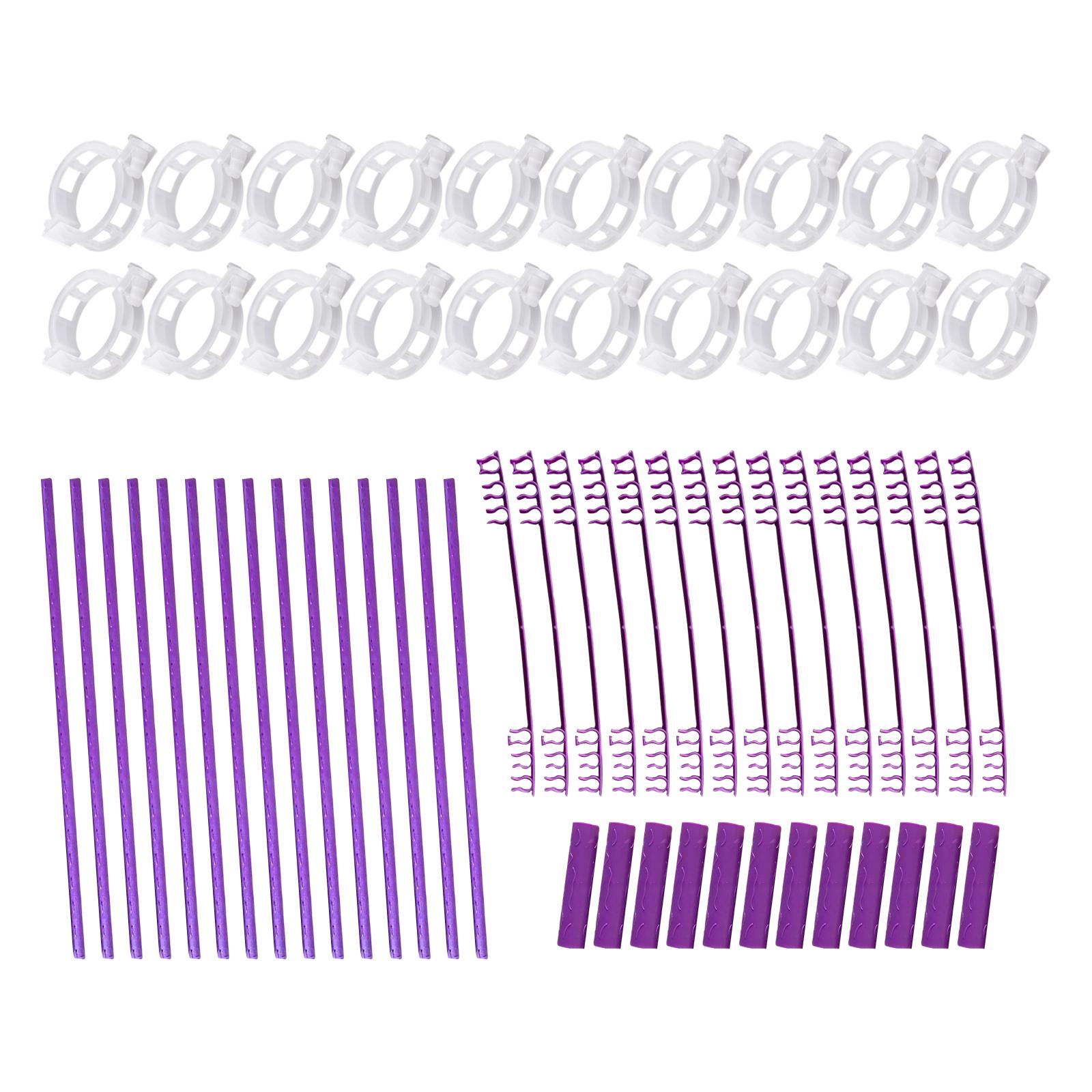 Ioensy - Enrejado De Planta De Soporte De Planta Trepadora Ajustable Para Tomate Vegetal Al Aire Libre