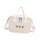 thumbnail image 5 of Bolsas colgantes para mamá, bandolera, organizador de cochecito, bolsa de hombro, bolsa de almuerzo portátil impermeable para juguetes, aperitivos de Beige, 5 of 5