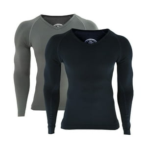 Giovacchino - Pack De 2 Camiseta Termica Primera Capa Hombre Talla Xl