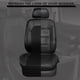 thumbnail image 5 of Fundas de Asiento para Auto CAR PASS Juego Completo Compatibles con Airbag Negro, 5 of 9