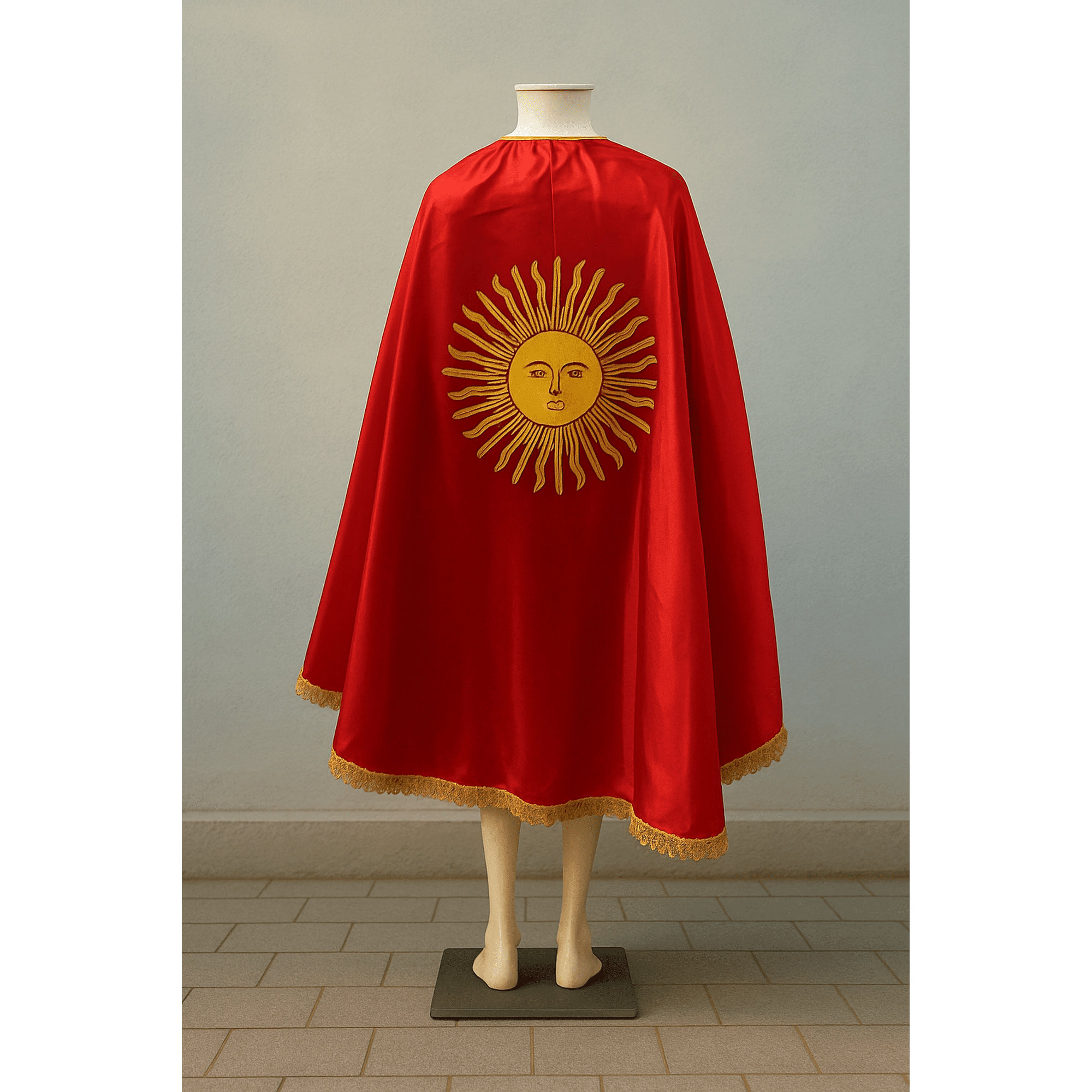 Genérico - Capa Para Traje Típico La Tirana Fiestas Patrias Chile