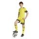 thumbnail image 1 of Pantalones cortos de fútbol adidas Squadra 25 unisex para niños, color amarillo/negro, 1 of 7