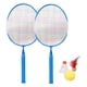thumbnail image 3 of Raquetas De Bádminton Para Niños Para Interior, Exterior, Playa, Patio Trasero, Azul, 3 of 5