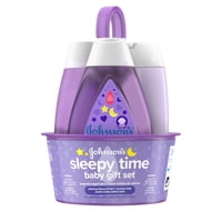 Johnson'S Baby - Set De Regalo Para Bebés Johnson'S Sleepy Time Bedtime Con 4 Artículos