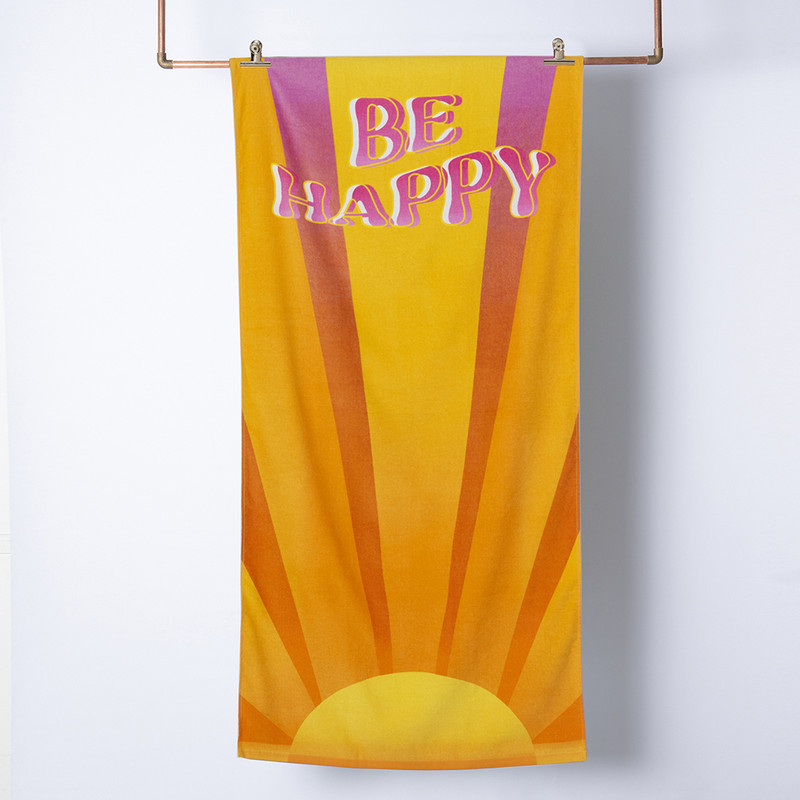 Mashini - Toalla Algodón Vel.Est. 70X150 Happy