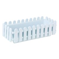 Magideal - Maceta Para Valla, Moderna, Decorativa, Rectangular, Para Ventana, Para Patio, Oficina, Porche, Decoración Del Hogar M