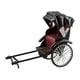 thumbnail image 1 of Modelo De Rickshaw De Aleación, Decoración Del Hogar Para Niños, Niñas, Adultos, Coleccionistas, Rickshaw Negro, 1 of 5
